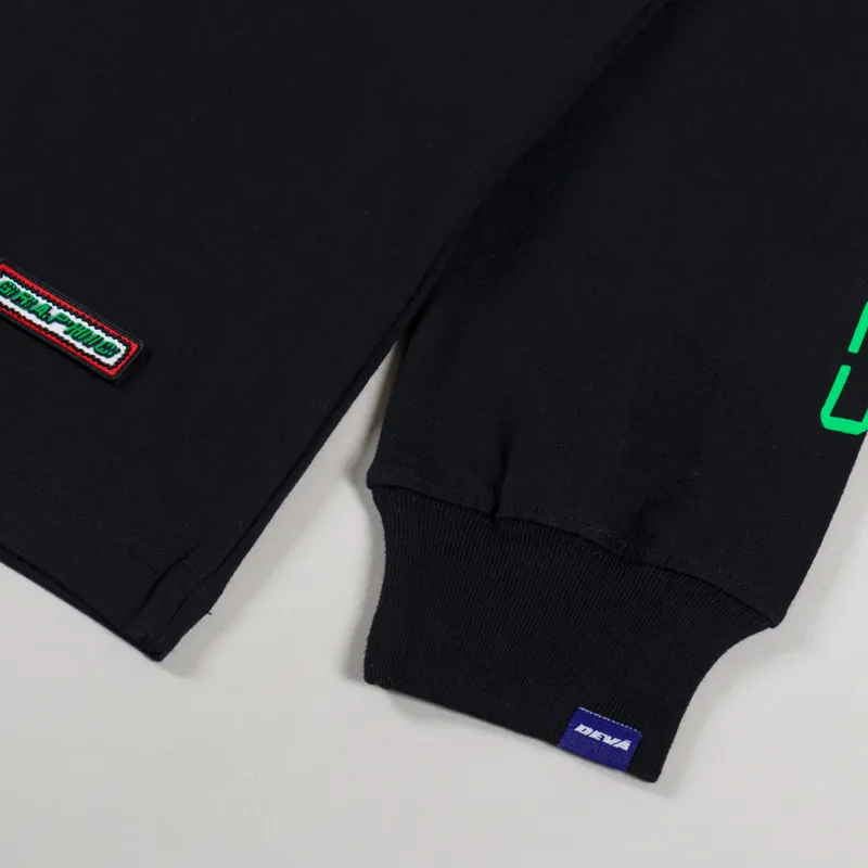 Deva States Fury Long Sleeve T Shirt Black-7
