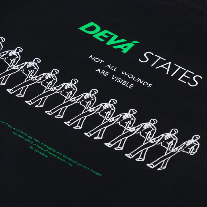 Deva States Fury Long Sleeve T Shirt Black-4