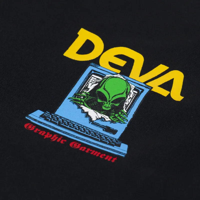 Deva States Colony Long Sleeve T Shirt Black-5