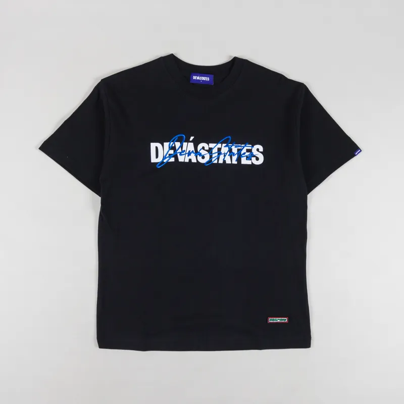 Deva States Overlay Logo T Shirt Black