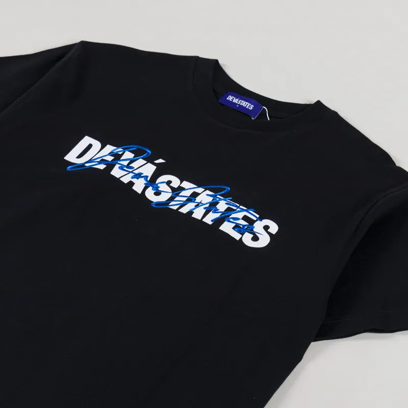 Deva States Overlay Logo T Shirt Black-2