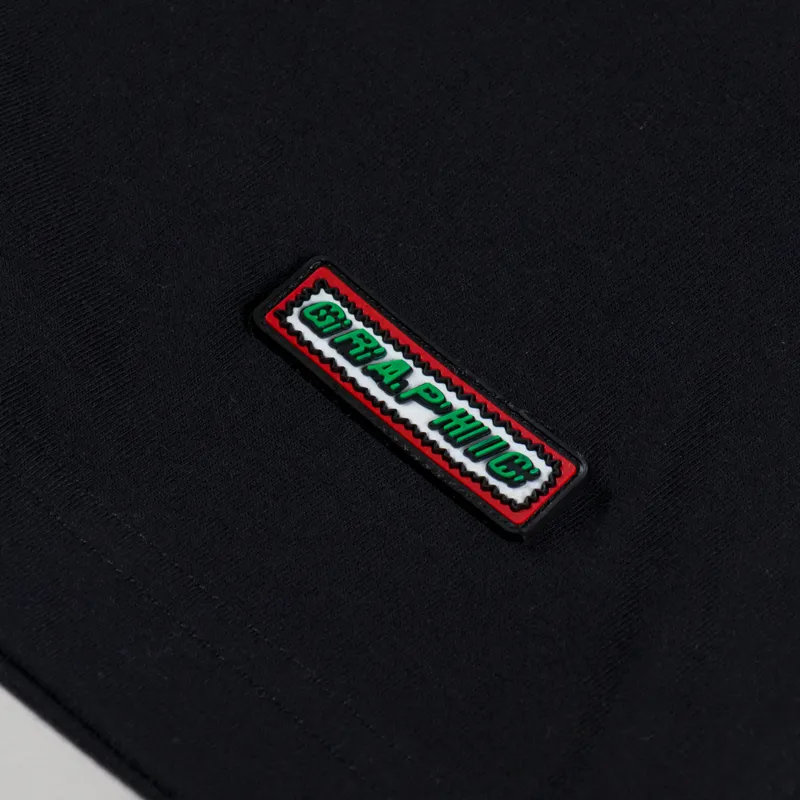 Deva States Overlay Logo T Shirt Black-6