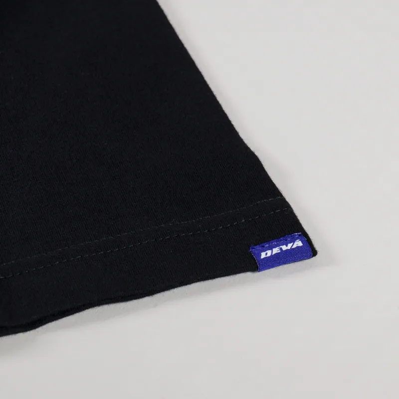 Deva States Overlay Logo T Shirt Black-7