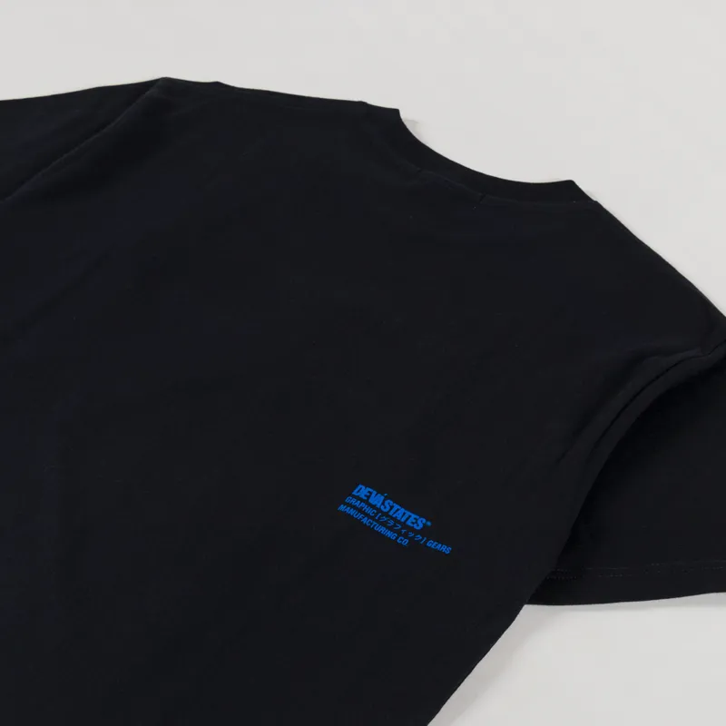 Deva States Overlay Logo T Shirt Black-3