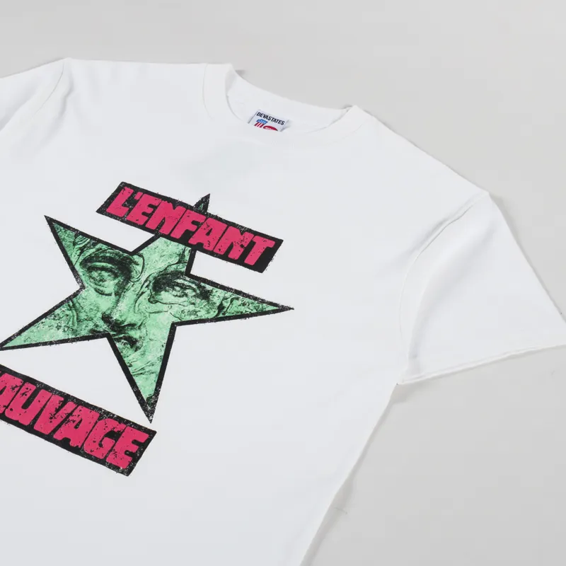 Deva States Sauvage GFX T Shirt White-2
