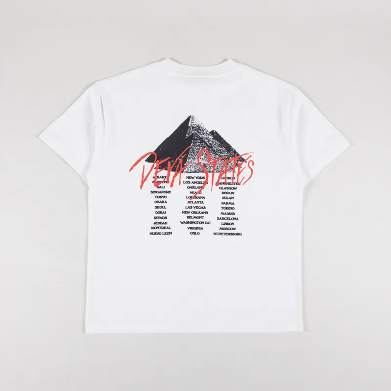 Deva States Pyramid GFX T Shirt White