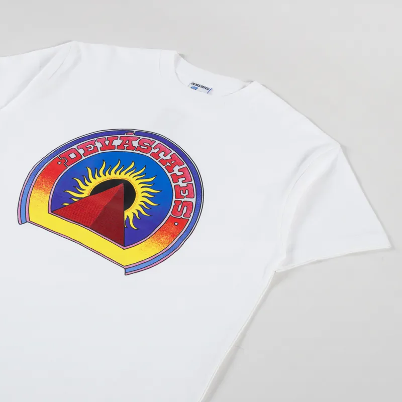 Deva States Pyramid GFX T Shirt White-3
