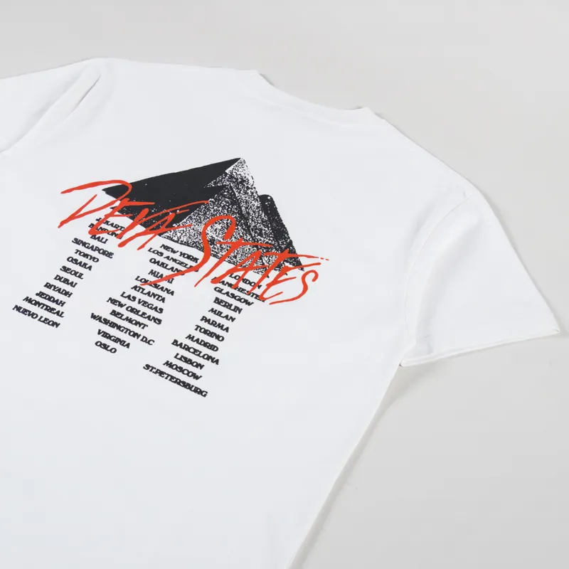 Deva States Pyramid GFX T Shirt White-2
