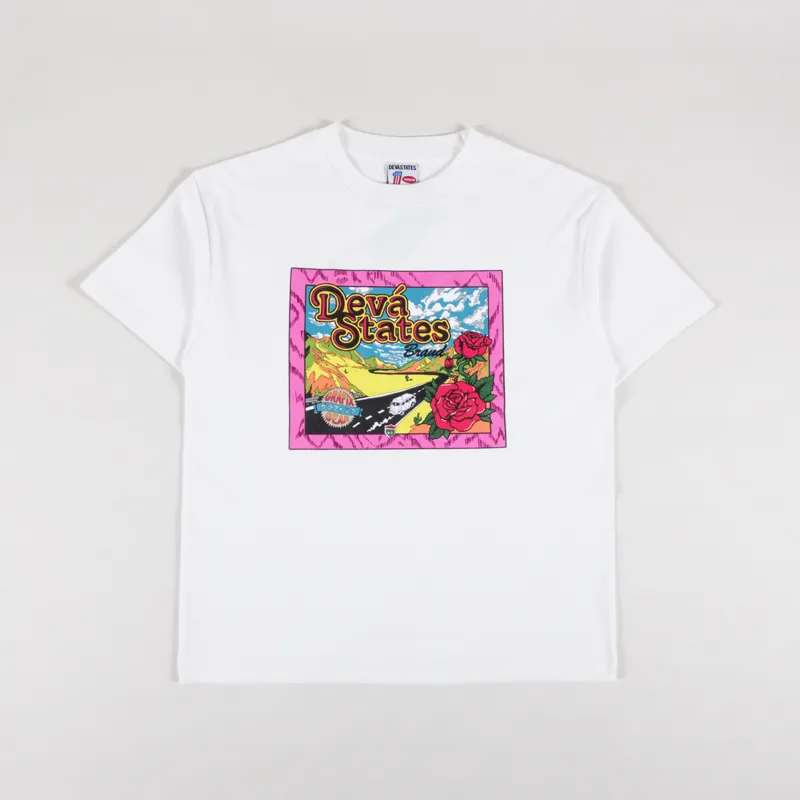 Deva States Trippin GFX T Shirt White