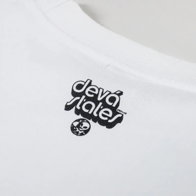 Deva States Trippin GFX T Shirt White-5