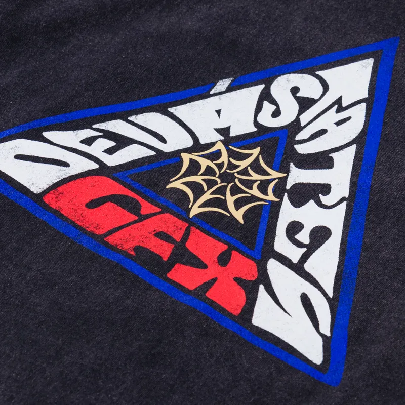 Deva States Buzzsaw GFX T Shirt Washed Black-4