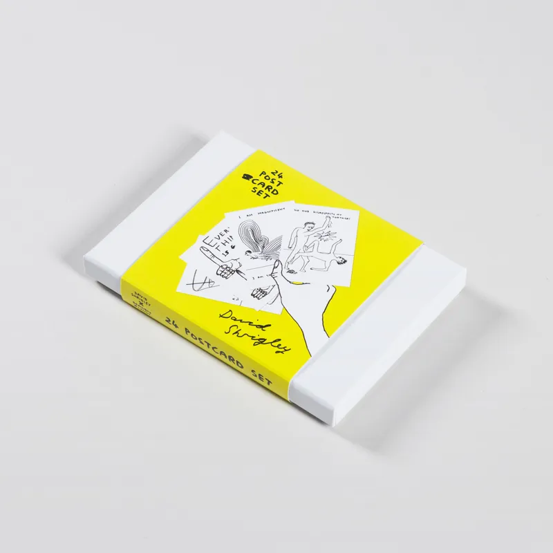 David Shrigley Box Of 24 Post Cards Set 1-1