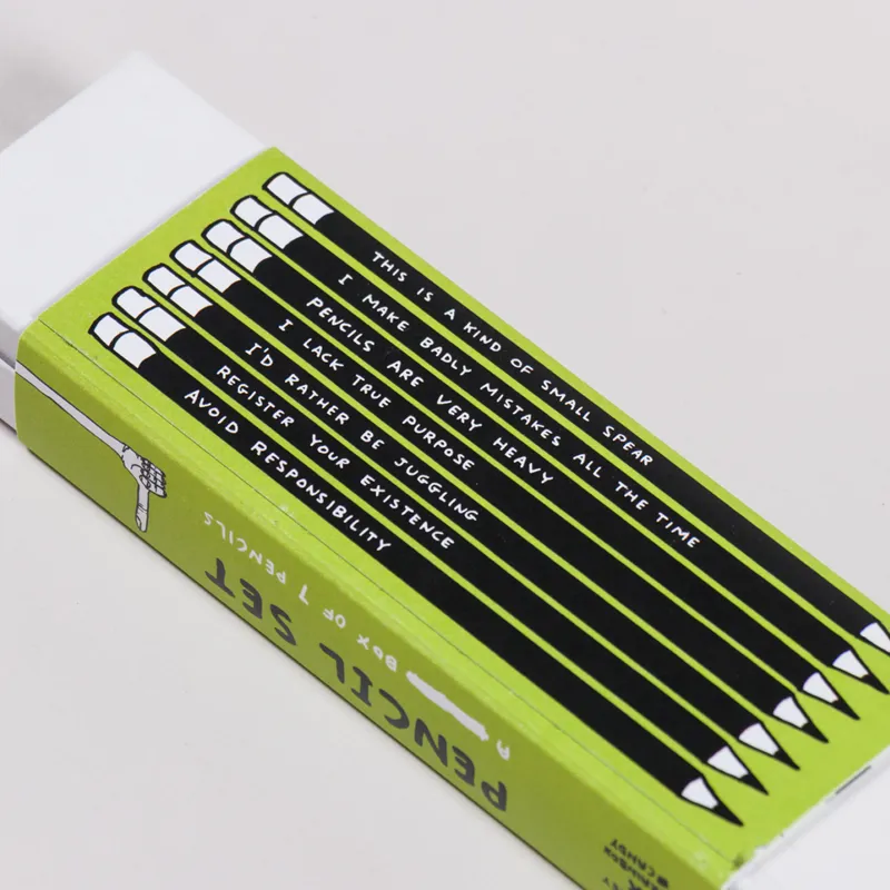 David Shrigley Pencil Set 2-2