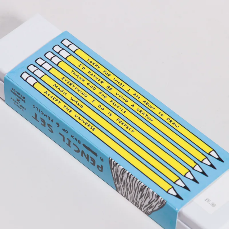 David Shrigley Pencil Set 3-2