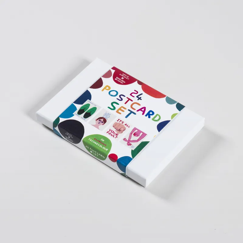 David Shrigley Box Of 24 Post Cards Set 2-1