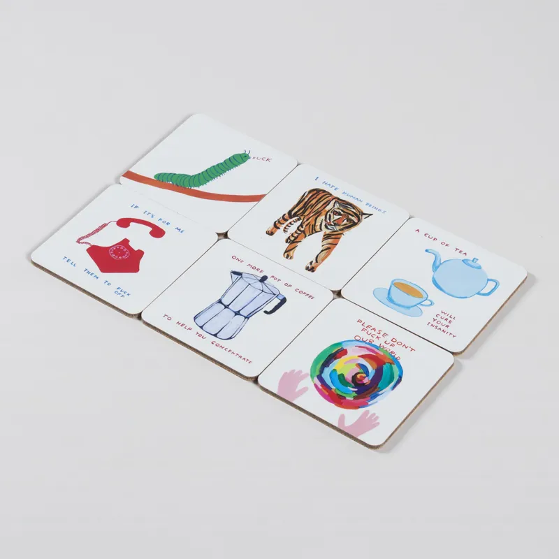 David Shrigley Coaster Box Set 2-1
