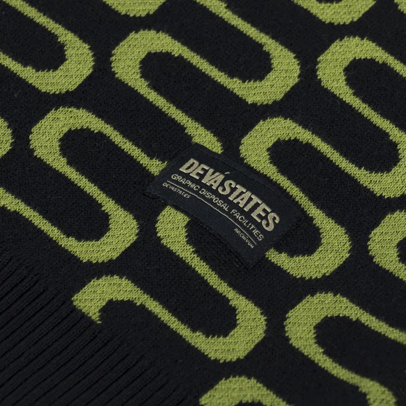 Deva States Scrolls Knit Polo Multi-4