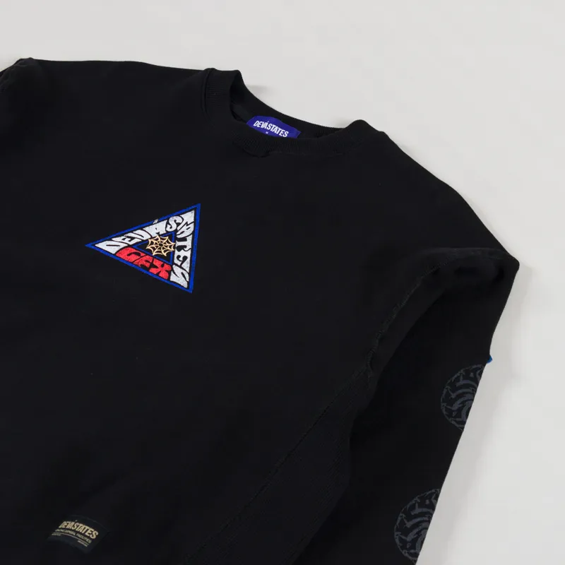 Deva States Buzzsaw Crewneck Black-2