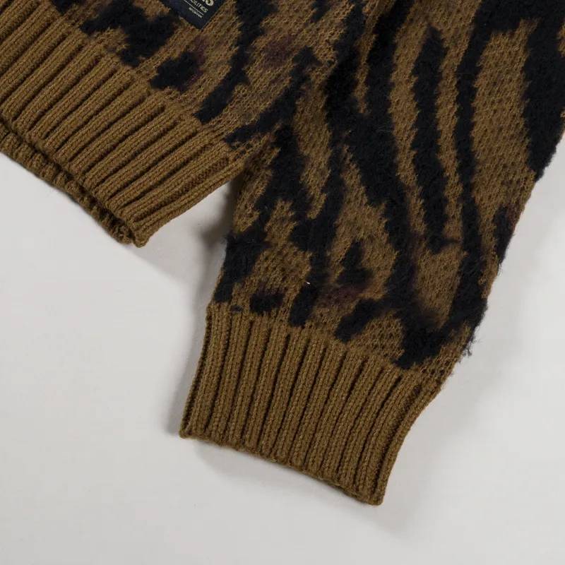 Deva States Pantera Brushed Knitted Sweater Brown-7