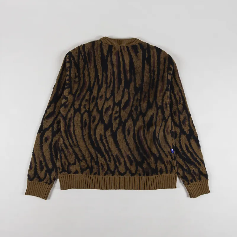 Deva States Pantera Brushed Knitted Sweater Brown-1