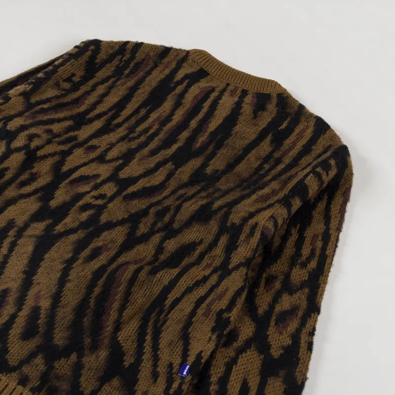 Deva States Pantera Brushed Knitted Sweater Brown-3