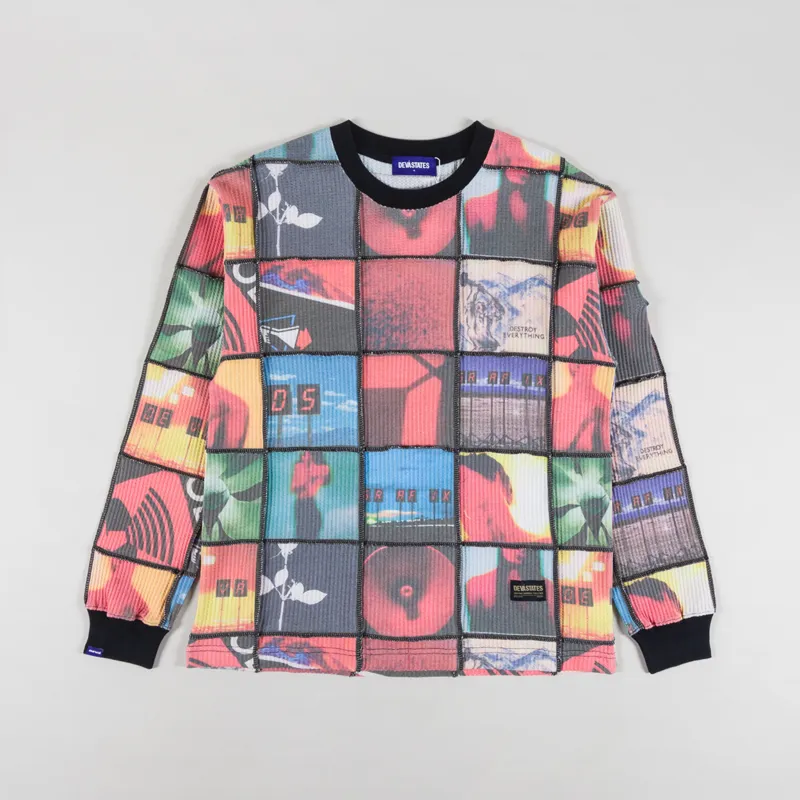 Deva States Waffle Patchwork T Shirt Precious Multi