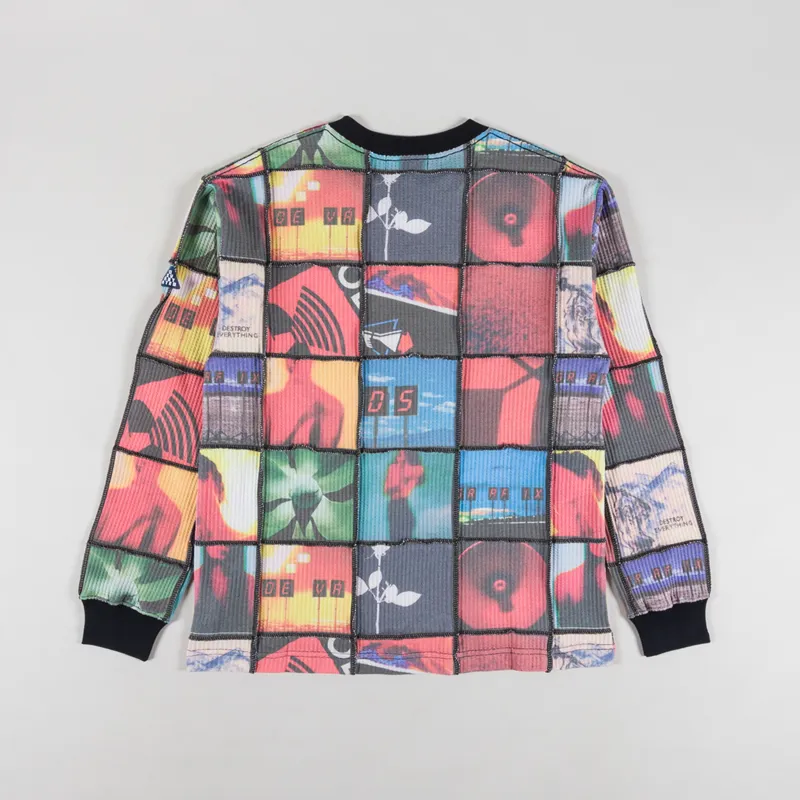 Deva States Waffle Patchwork T Shirt Precious Multi-1