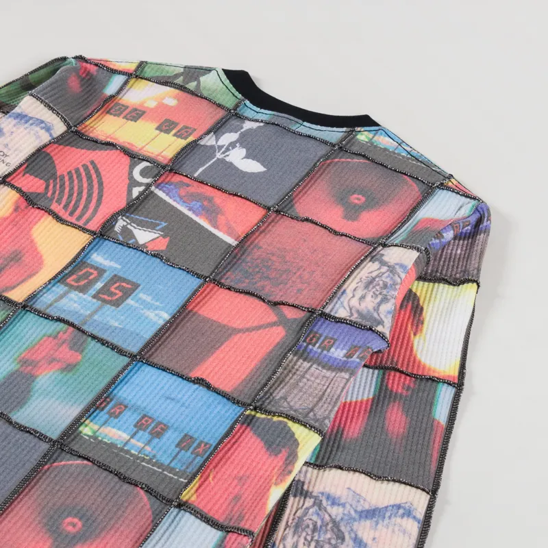 Deva States Waffle Patchwork T Shirt Precious Multi-3