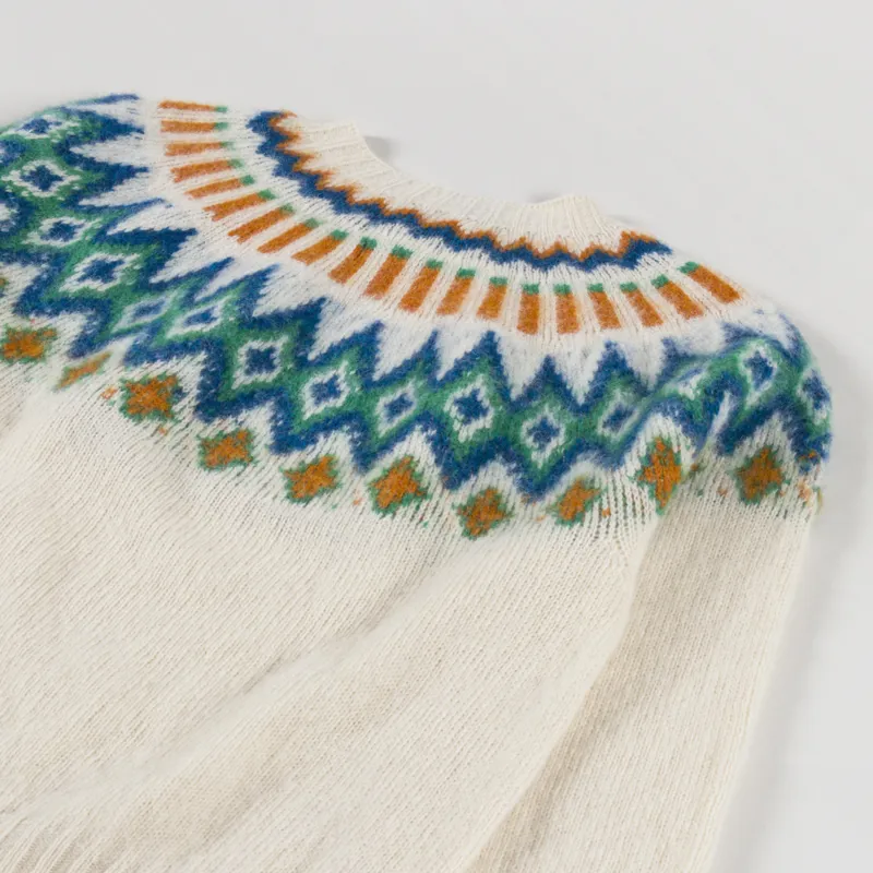 Howlin' Womens Disco Circus Knit Jumper Ecru-7