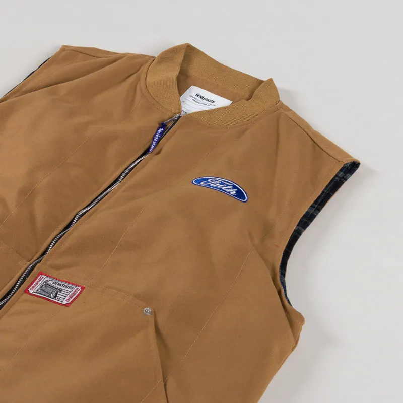 Deva States Faith Work Vest Brown-3