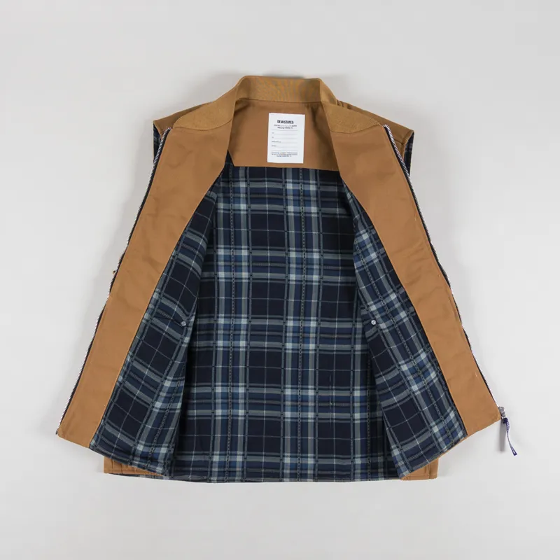 Deva States Faith Work Vest Brown-1