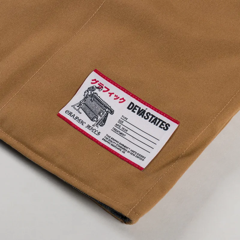 Deva States Faith Work Vest Brown-8