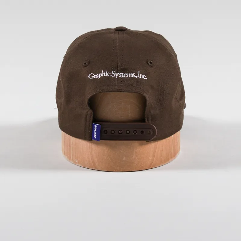 Deva States Overlay Snapback Cap Brown-3