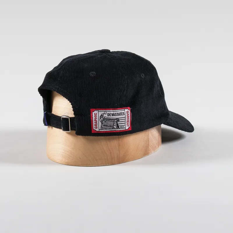 Deva States Decree Corduroy Cap Black-1