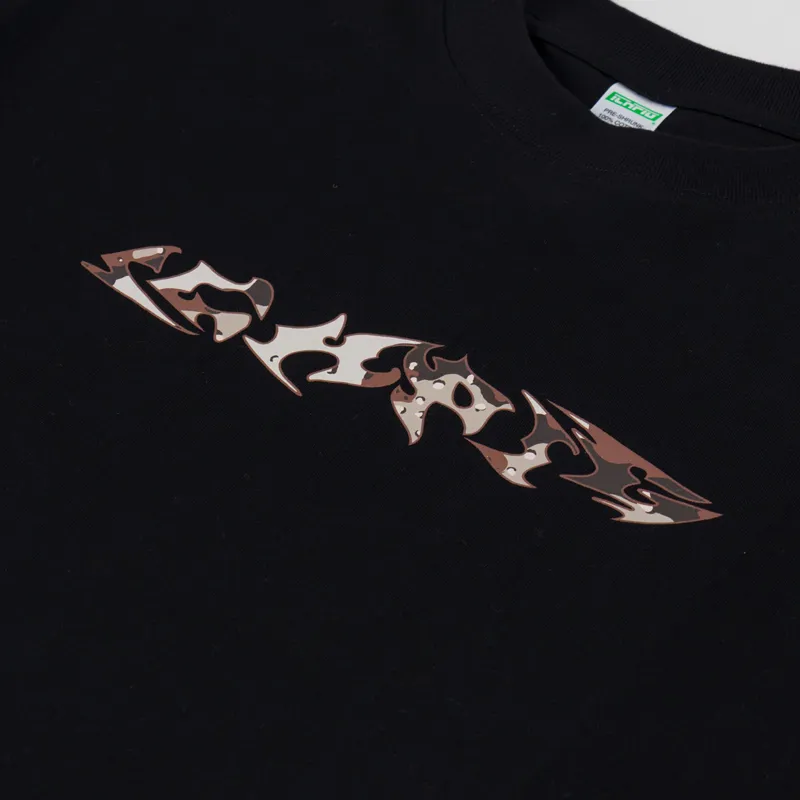 ICHPIG Desert Razor T Shirt Black-2