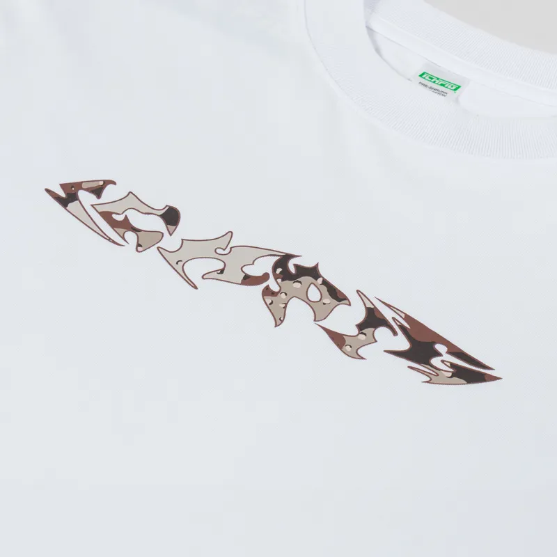 ICHPIG Desert Razor T Shirt White-2