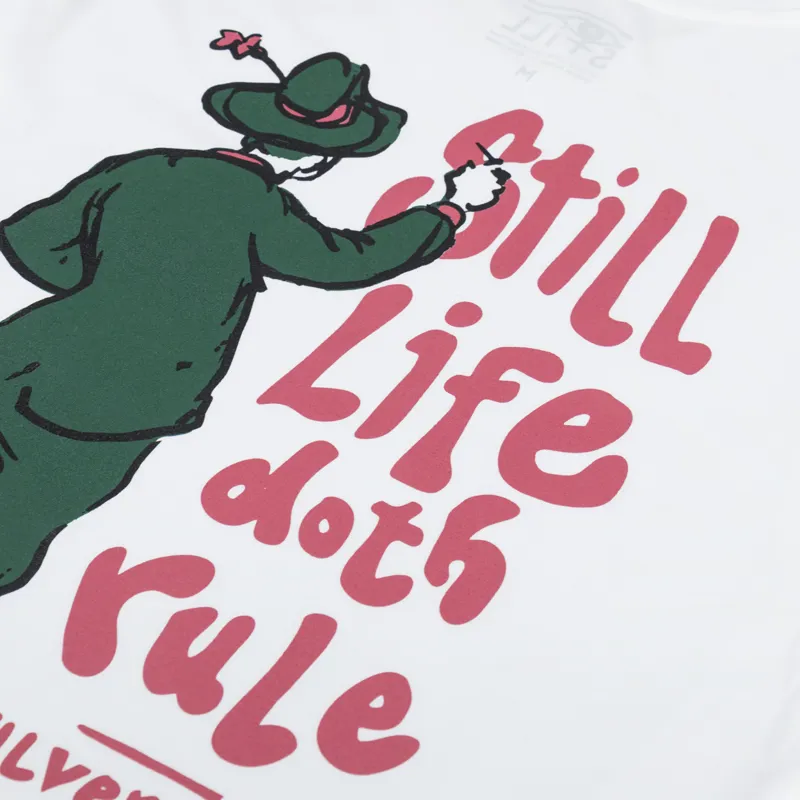 Still Life Doth Rule T Shirt Off White-4
