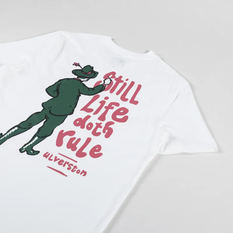 Still Life Doth Rule T Shirt Off White-2