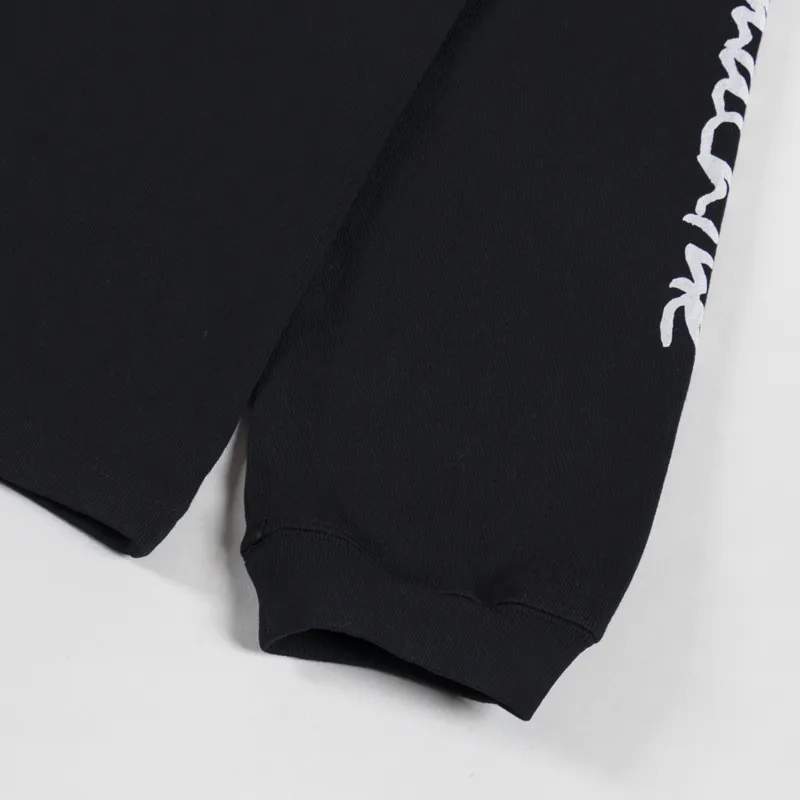 Deus Ex Machina Defacto Long Sleeve T Shirt Black-8