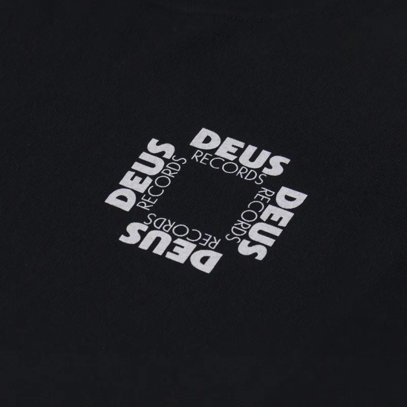 Deus Ex Machina Defacto Long Sleeve T Shirt Black-5