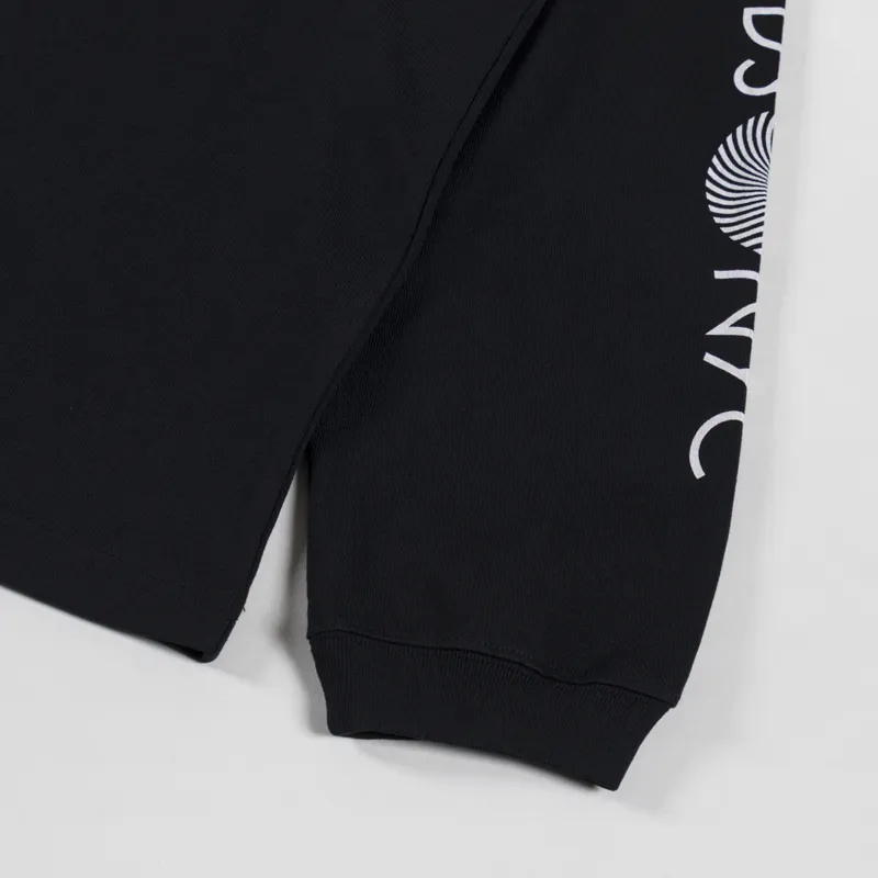 Deus Ex Machina Defacto Long Sleeve T Shirt Black-9