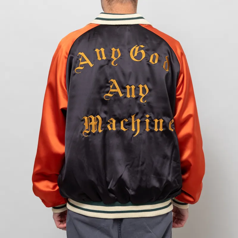 Deus Ex Machina Off Beat Jacket Bowling Orange-4