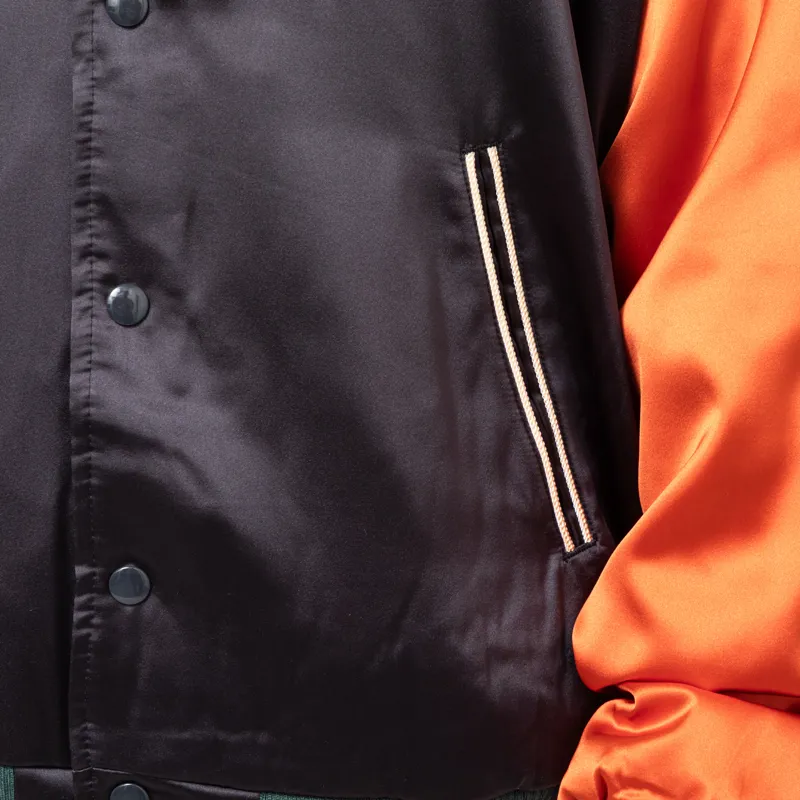 Deus Ex Machina Off Beat Jacket Bowling Orange-11