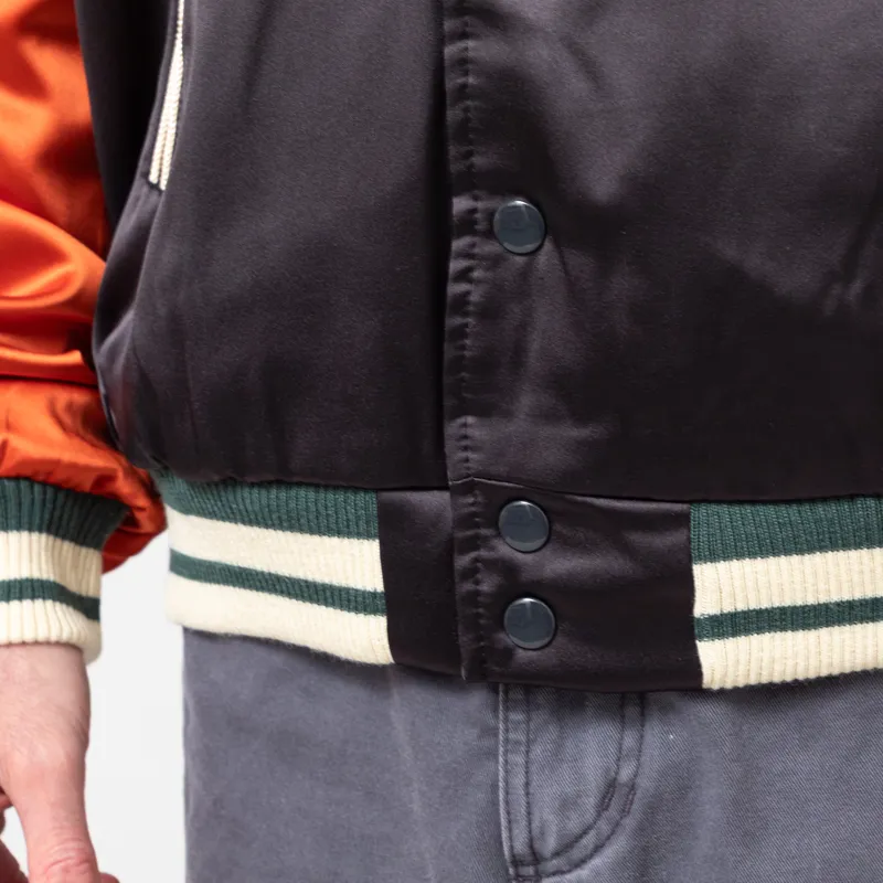 Deus Ex Machina Off Beat Jacket Bowling Orange-12