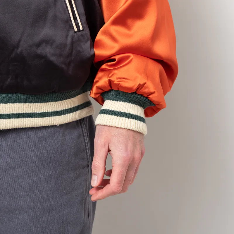 Deus Ex Machina Off Beat Jacket Bowling Orange-9