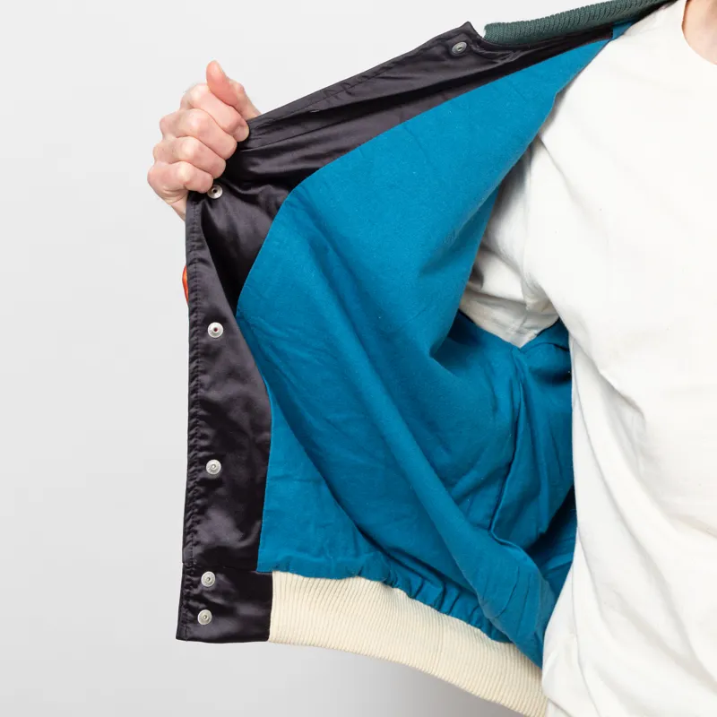 Deus Ex Machina Off Beat Jacket Bowling Orange-8