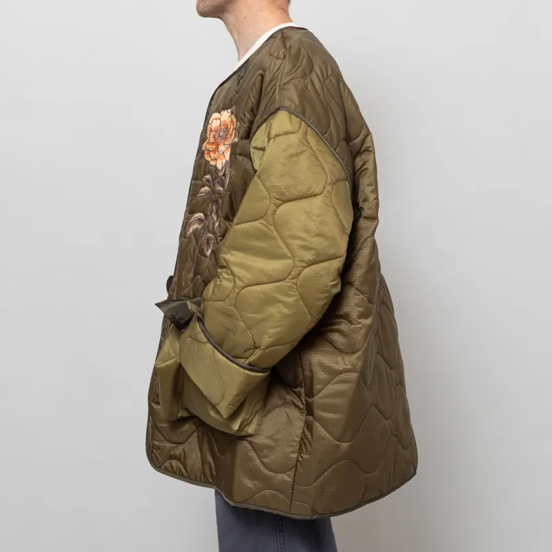 Deus Ex Machina Million Volt Oversized Jacket Olive Drab-2