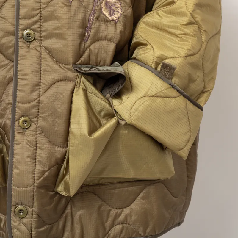 Deus Ex Machina Million Volt Oversized Jacket Olive Drab-8