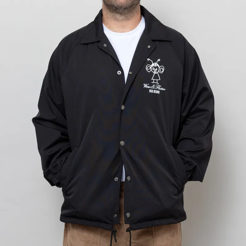 Deus Ex Machina Sensory Overload Coach Jacket Black-2