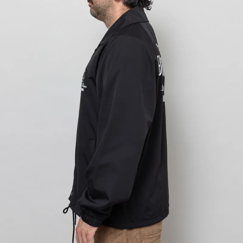 Deus Ex Machina Sensory Overload Coach Jacket Black-4